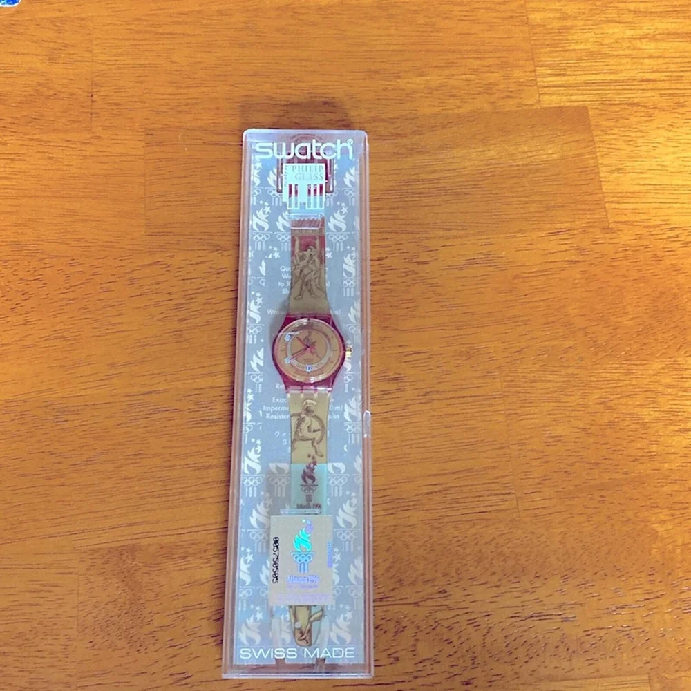 Olympic Swatch, 1996 Atlanta, original packaging